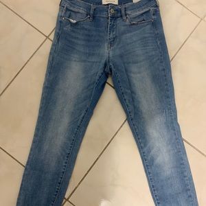 Pacsun Medium Wash Mid-rise Jeggings